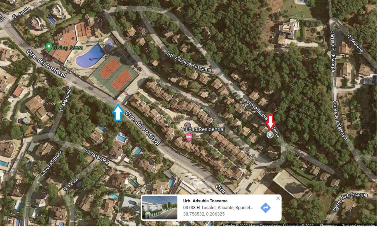 Villa Adriana v rezidencii Toscamar Jávea Exterior foto